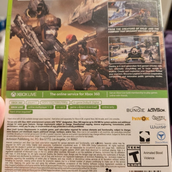 Xbox 360 Destiny - Picture 4 of 4